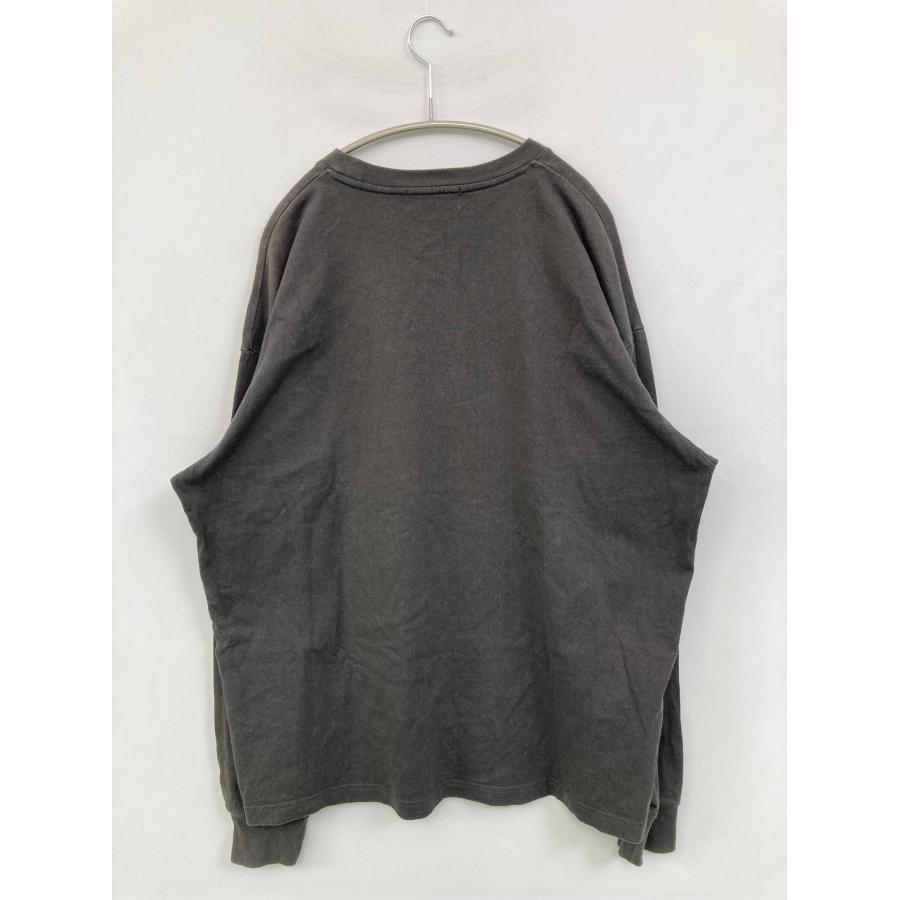MONO-MART モノマート Tシャツ/カットソー L ブラック 前面プリント 長袖 ミドル丈 クルーネック(丸首) メンズ レディース | MONO-MART | 01