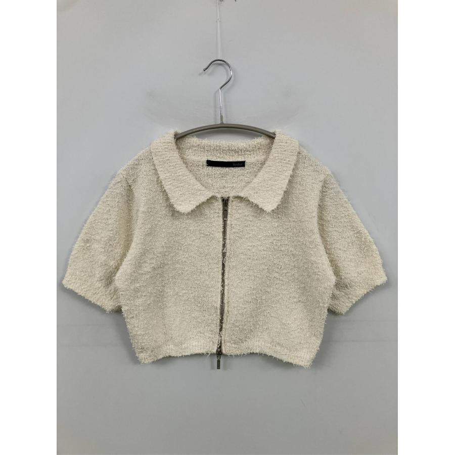 Heather ヘザー カーディガン/ボレロ F アイボリー ショート丈 半袖 レディース | Heather