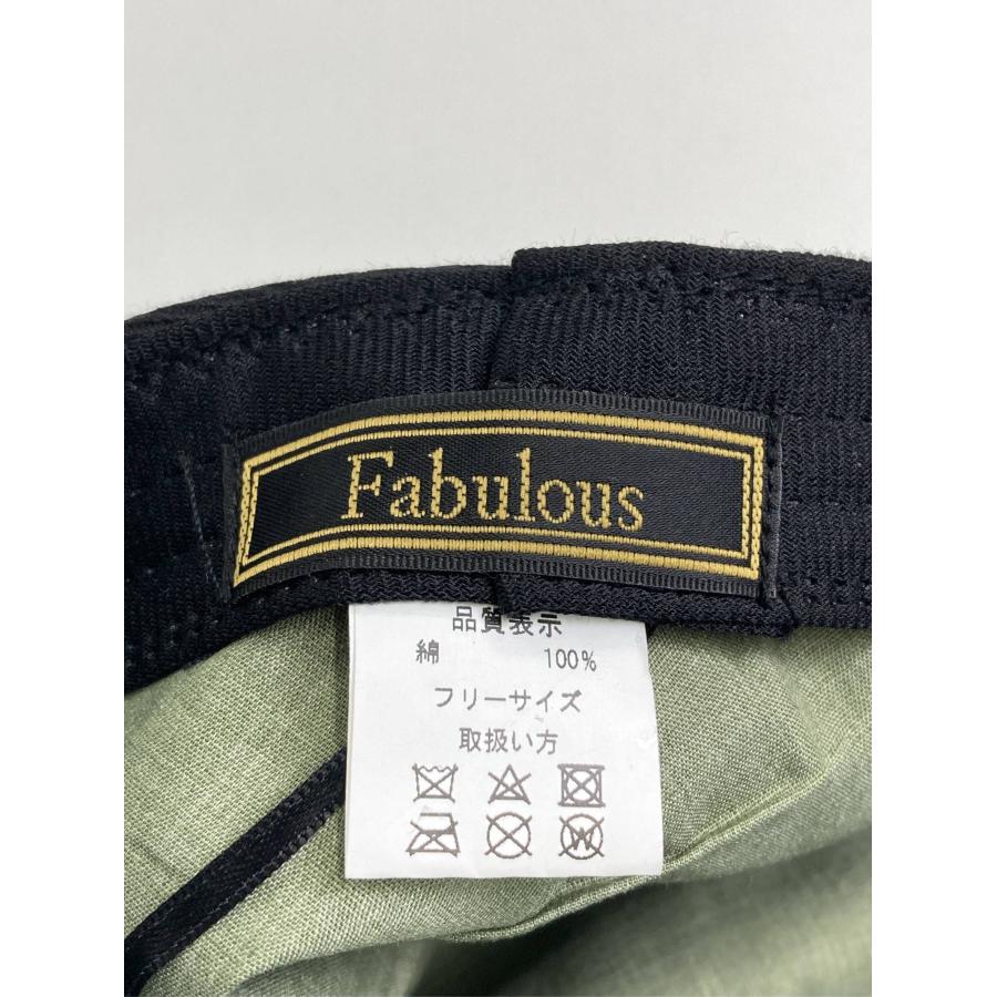 Fabulous ファビュラス キャスケット フリーサイズ ブラック コットン メンズ レディース | Fabulous | 04
