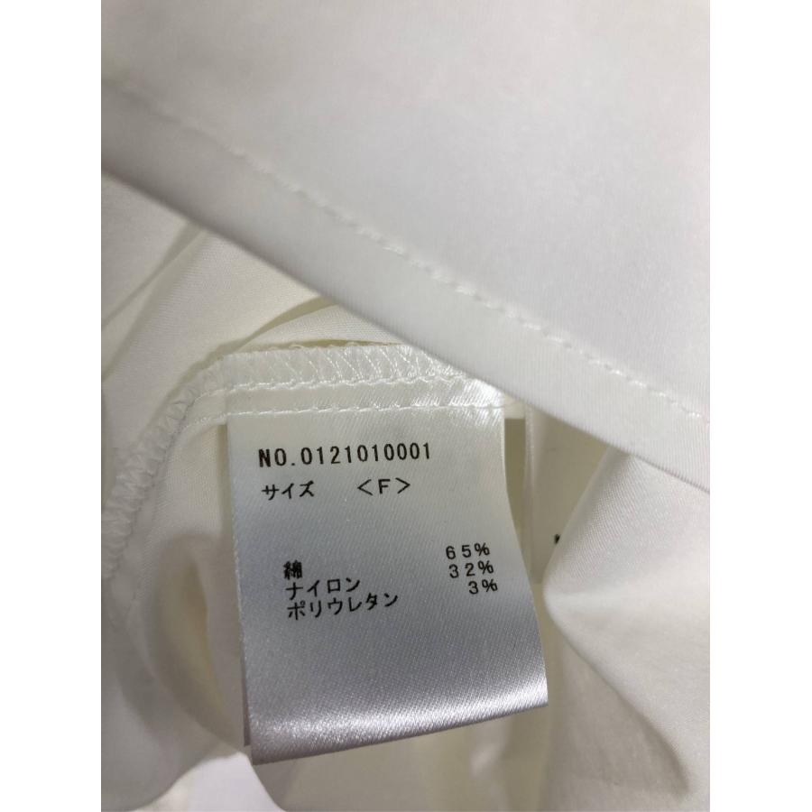I _am アイアム シャツ/ブラウス F ホワイト コットン ナイロン 無地 ミドル丈 長袖 スタンドカラー レディース |  | 04