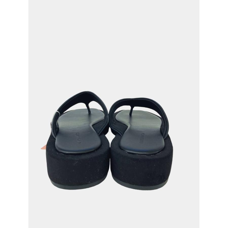 ESPERANZA エスペランサ サンダル ブラック ビーチサンダル ストラップなし 厚底 3.1〜5cm 無地 合成皮革/人工皮革 レディース | ESPERANZA | 02
