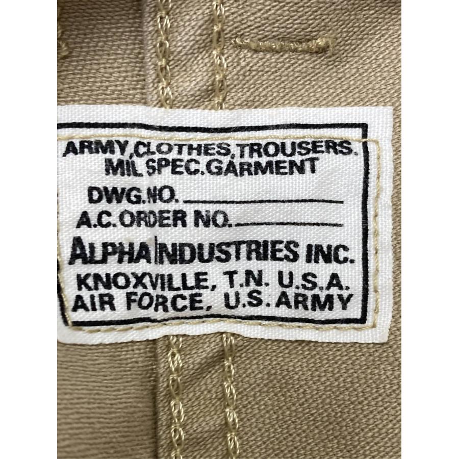 ALPHA INDUSTRIES INC. アルファインダストリーズ カーゴパンツ LARGE ベージュ フルレングス コットン 無地 メンズ |  | 03