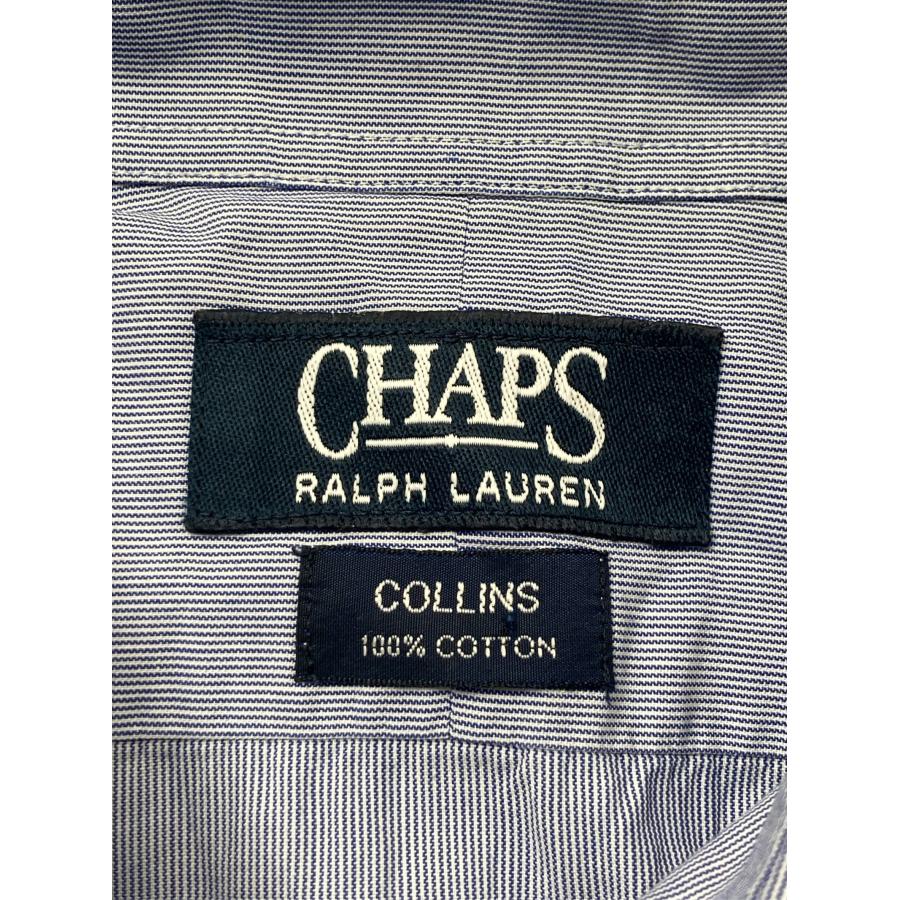 CHAPS RALPH LAUREN チャップスラルフローレン シャツ/ブラウス グレー コットン ストライプ柄 ミドル丈 長袖 メンズ |  | 02