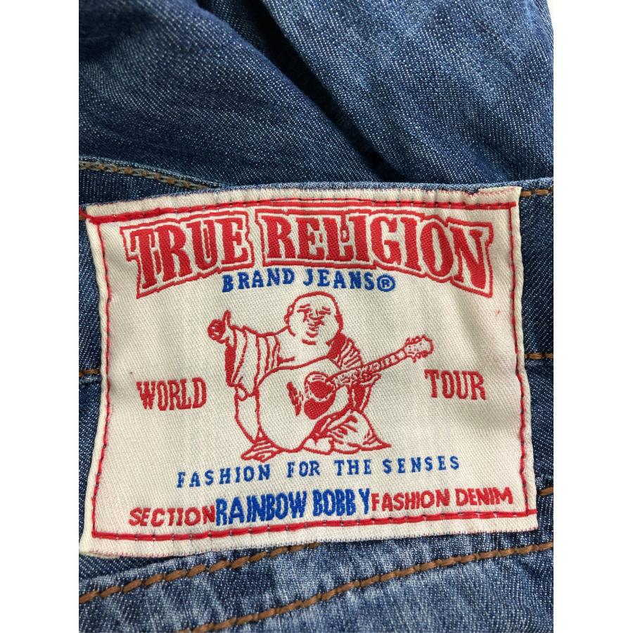True Religion トゥルーレリジョン デニムパンツ 36 ブルー フルレングス 無地 ワンポイント 刺繍 スタンダード ストレート メンズ |  | 02