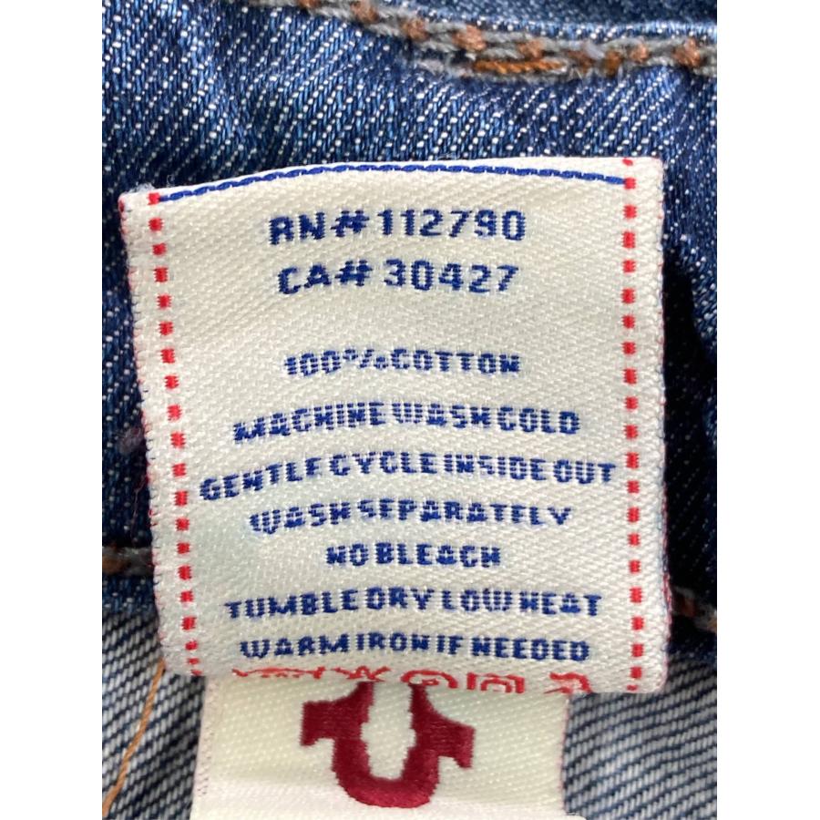 True Religion トゥルーレリジョン デニムパンツ 36 ブルー フルレングス 無地 ワンポイント 刺繍 スタンダード ストレート メンズ |  | 04