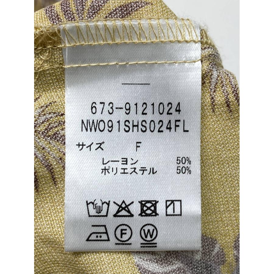 nano UNIVERSE ナノユニバース シャツ/ブラウス F イエロー その他総柄 ミドル丈 半袖 オープンカラー レディース |  | 03