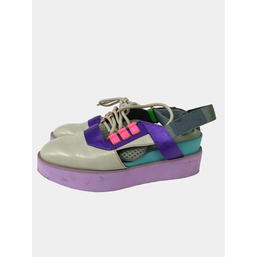 UNITED NUDE サンダル グレー エナメル 無地 フラット ストラップなし レディース | UNITED NUDE | 01