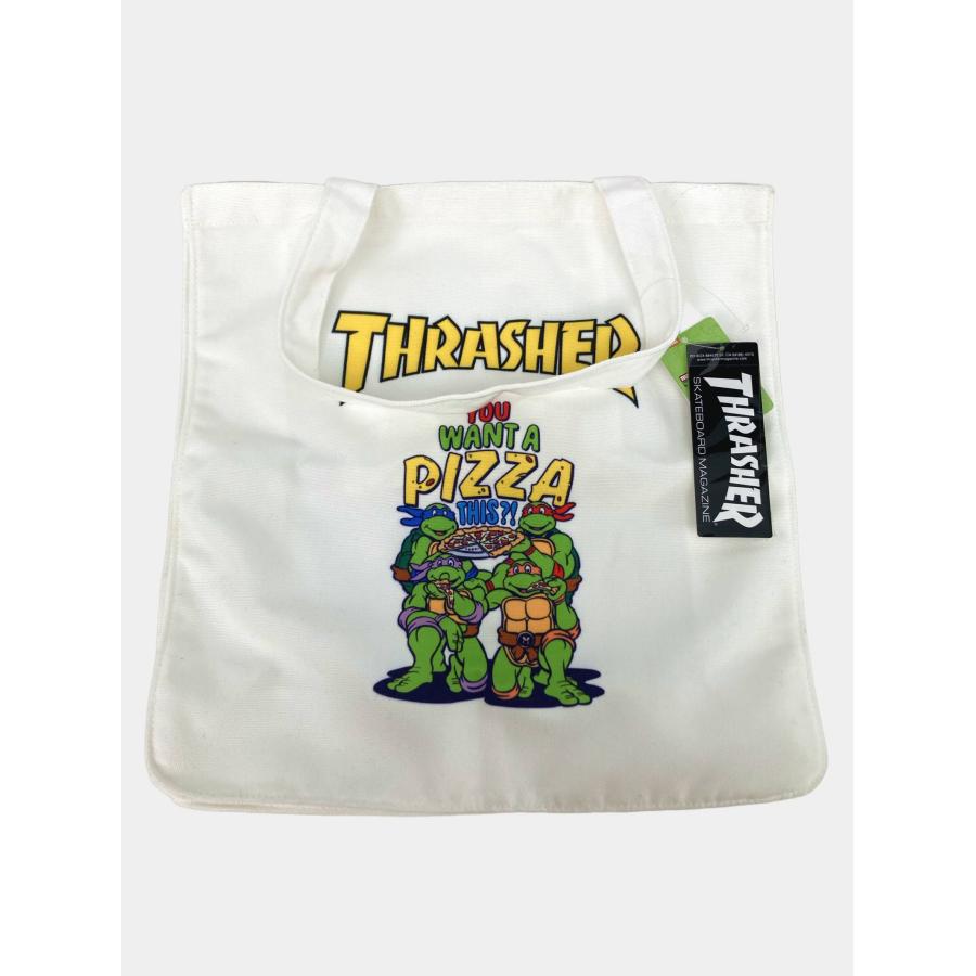THRASHER スラッシャー トートバッグ ホワイト メンズ レディース | THRASHER