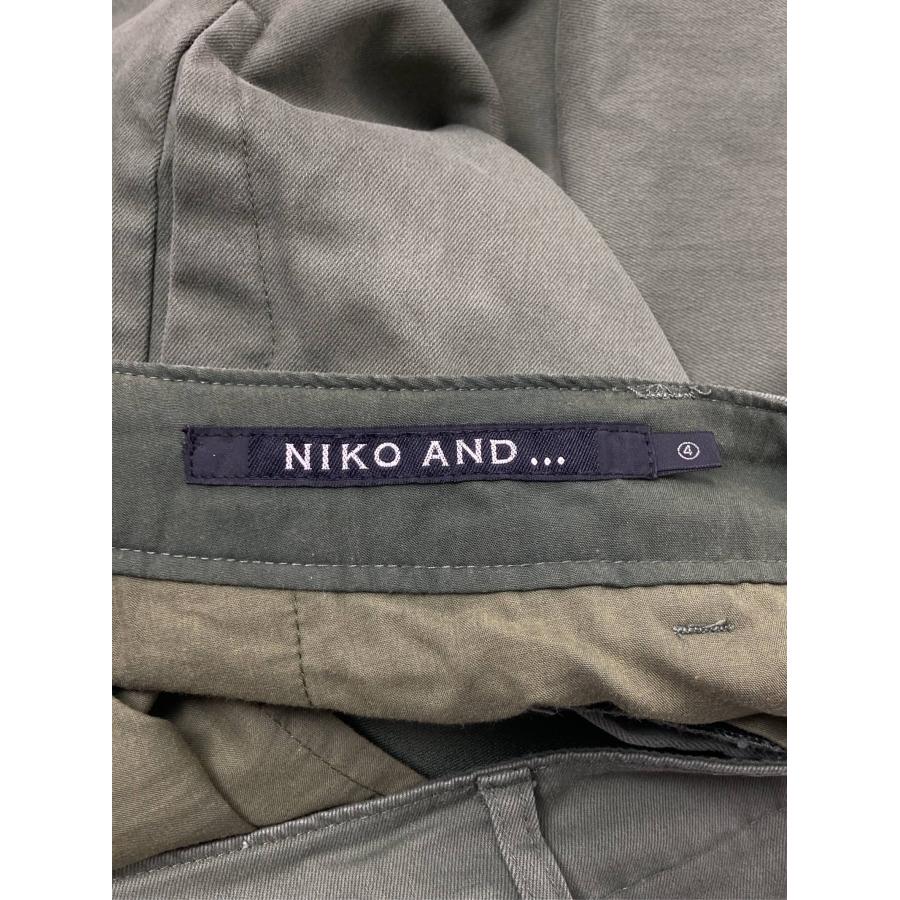 niko and ... ニコアンド チノパンツ 4 グリーン フルレングス コットン 無地 スタンダード ストレート レギュラー メンズ |  | 02