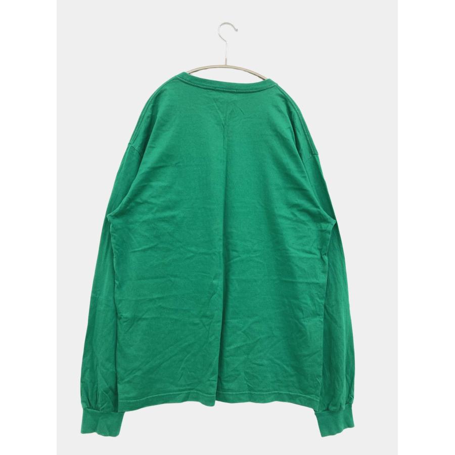 XLARGE エクストララージ Tシャツ/カットソー XL グリーン 無地 前面プリント ワンポイント ミドル丈 長袖 クルーネック(丸首) メンズ | XLARGE | 01