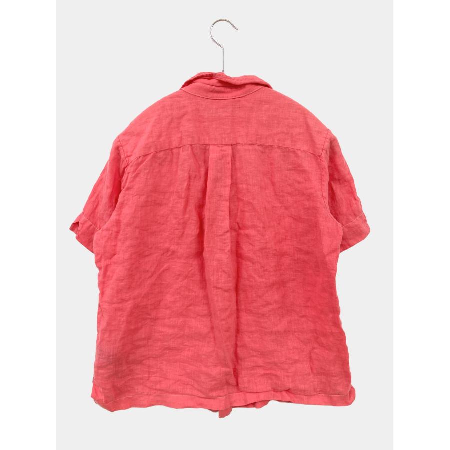 Ralph Lauren ラルフローレン シャツ/ブラウス 2 レッド リネン・麻 無地 ショート丈 半袖 オープンカラー メンズ |  | 01