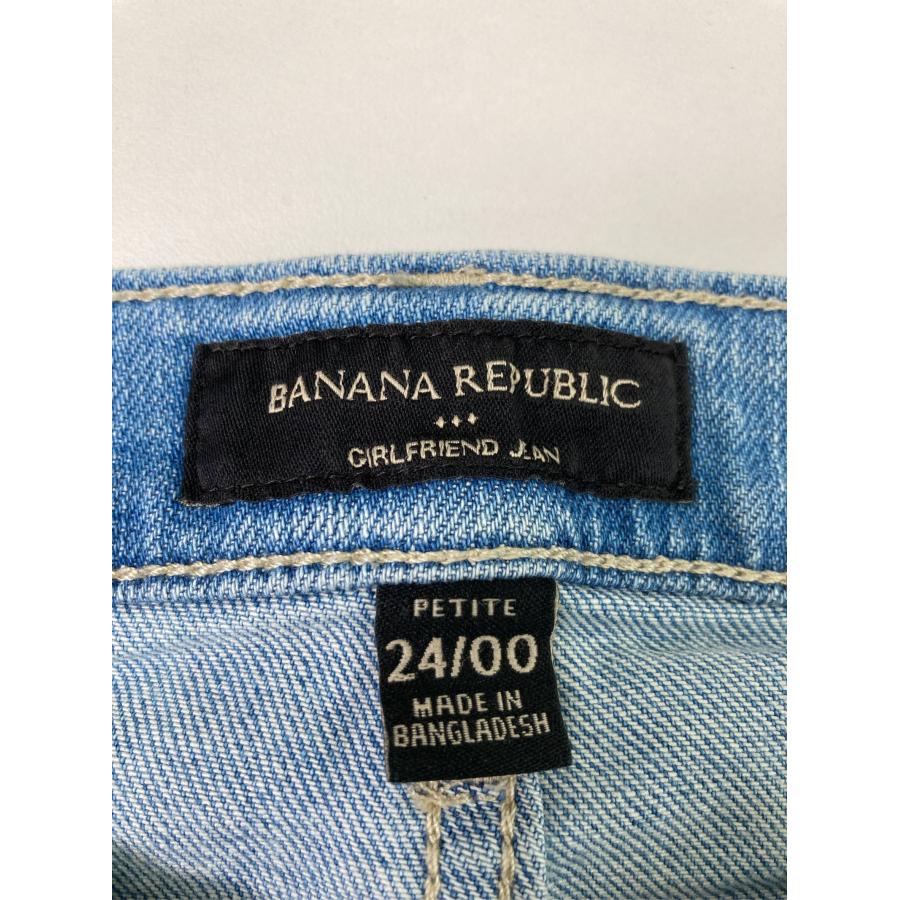 BANANA REPUBLIC バナナリパブリック デニムパンツ 24/00 ブルー フルレングス 無地 スキニー・タイト テーパード レディース | BANANA REPUBLIC | 02