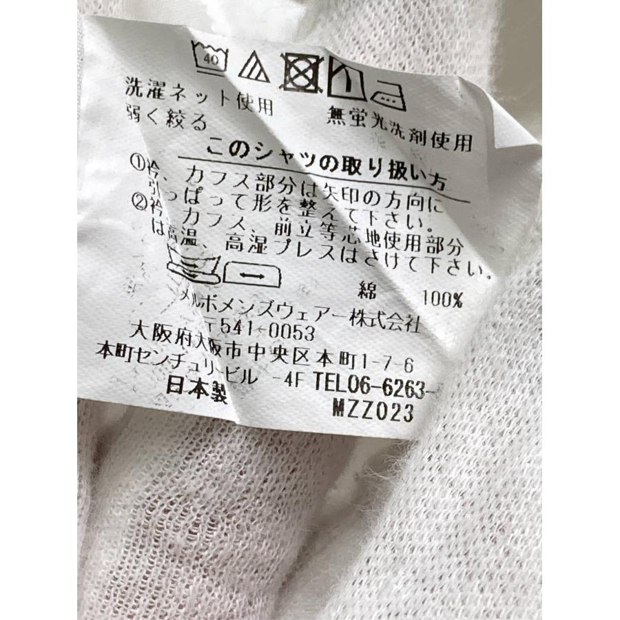 AZABU THE CUSTOM SHIRT ビジネスシャツ 40 ホワイト コットン 無地 長袖 レギュラーカラー メンズ |  | 04