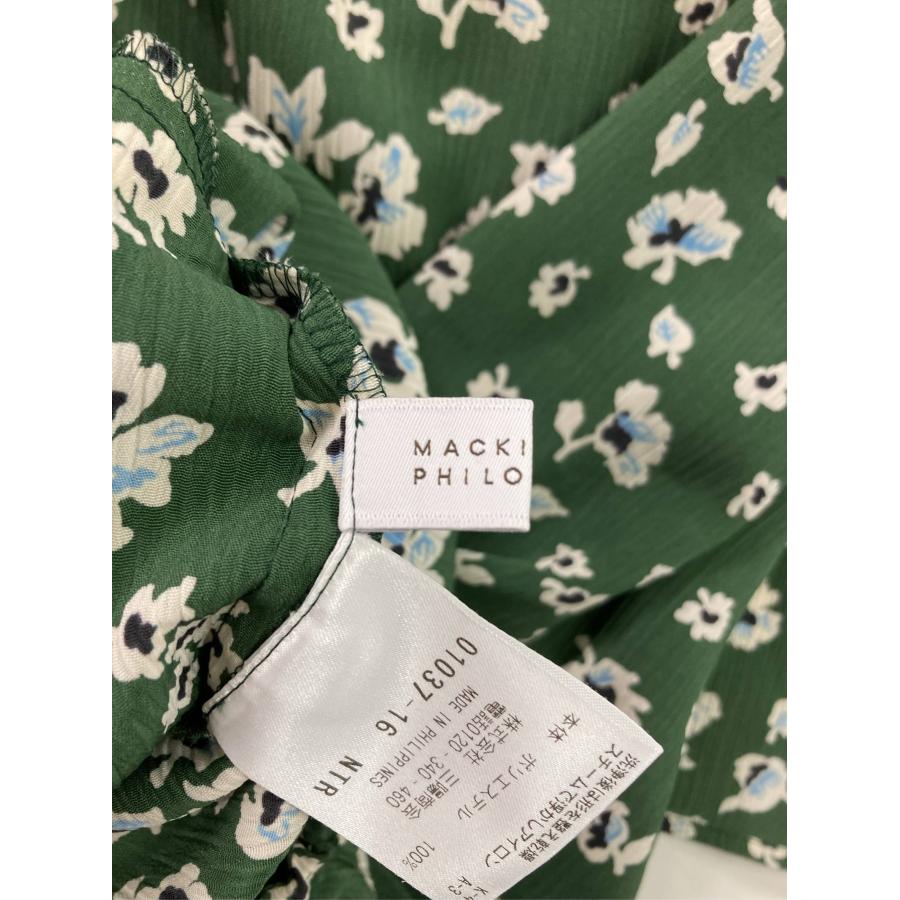 MACKINTOSH PHILOSOPHY マッキントッシュフィロソフィー ワンピース 38 グリーン 花柄・ボタニカル柄 半端袖 レディース | MACKINTOSH PHILOSOPHY | 01