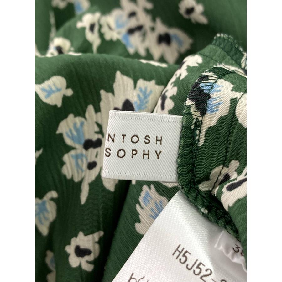 MACKINTOSH PHILOSOPHY マッキントッシュフィロソフィー ワンピース 38 グリーン 花柄・ボタニカル柄 半端袖 レディース | MACKINTOSH PHILOSOPHY | 02