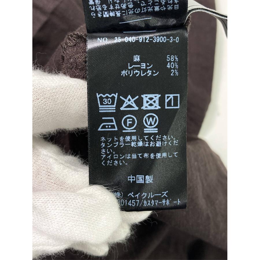 IENA イエナ ジャンパースカート ブラウン リネン・麻 無地 台形 レディース | IENA | 04
