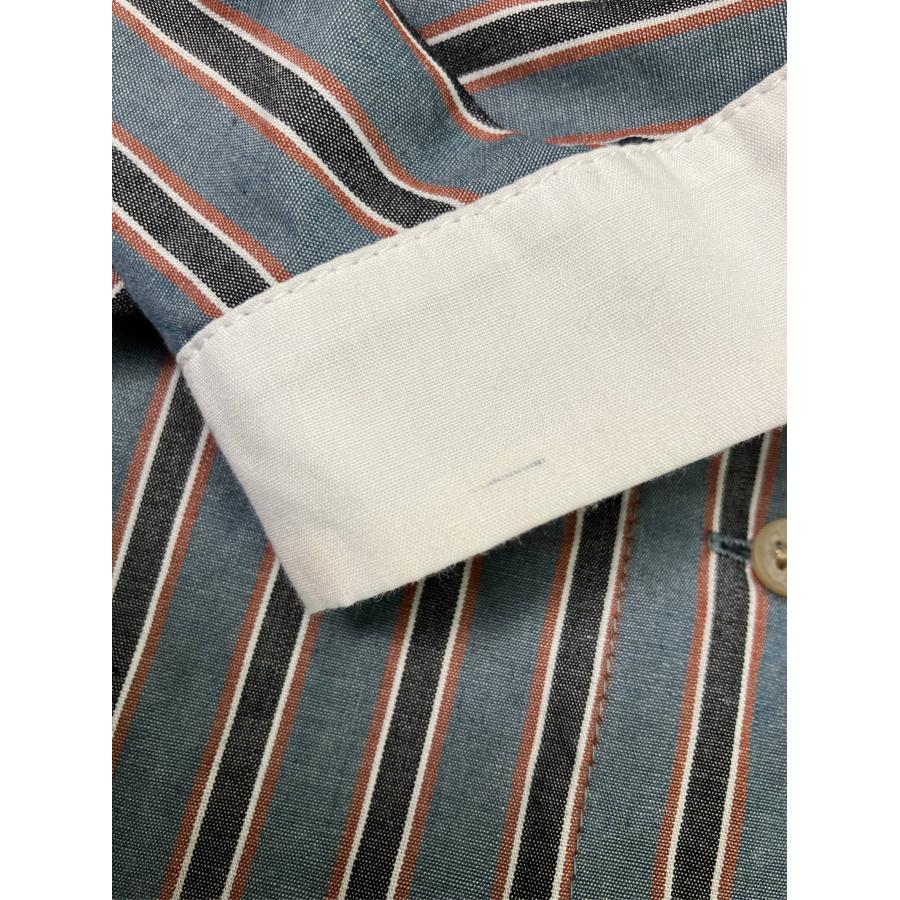 JaVa ジャバ シャツ/ブラウス XL グレー コットン ストライプ柄 ミドル丈 長袖 スタンドカラー レディース |  | 12