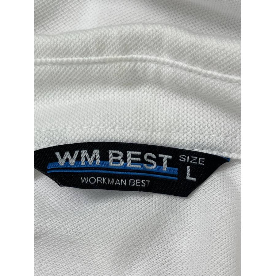 WORKMAN BEST ポロシャツ L ホワイト 無地 長袖 メンズ |  | 03