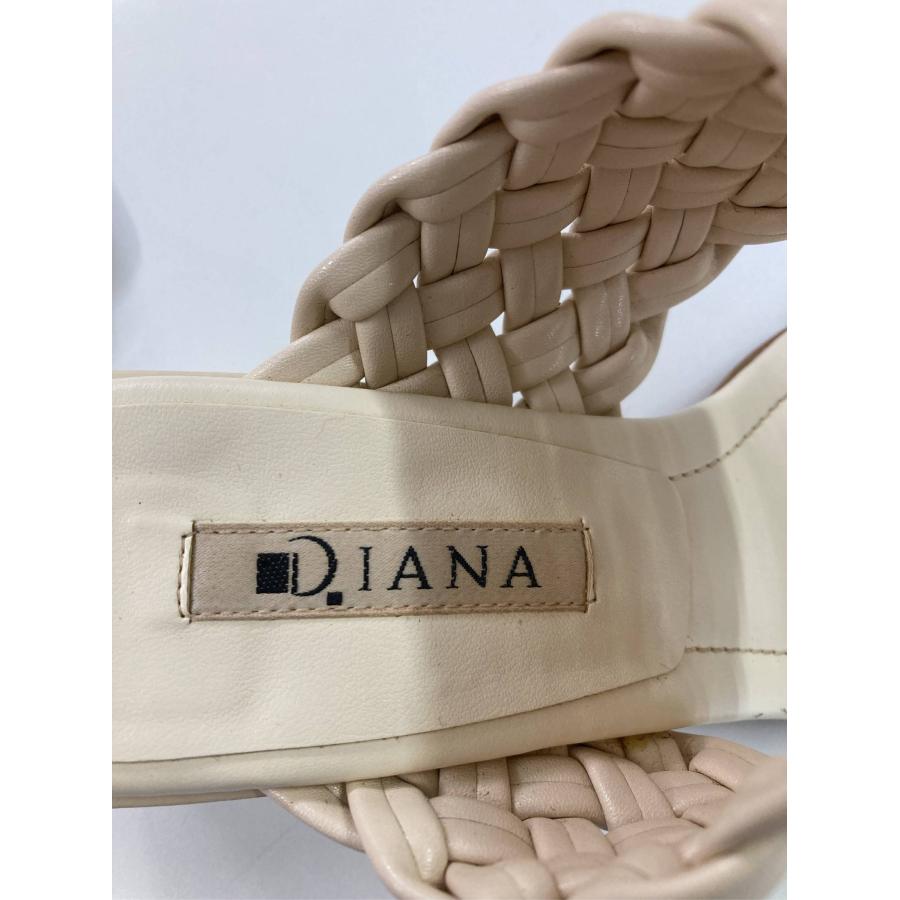 DIANA ダイアナ サンダル S アイボリー 無地 太ヒール 〜3cm ストラップなし レディース | DIANA | 04