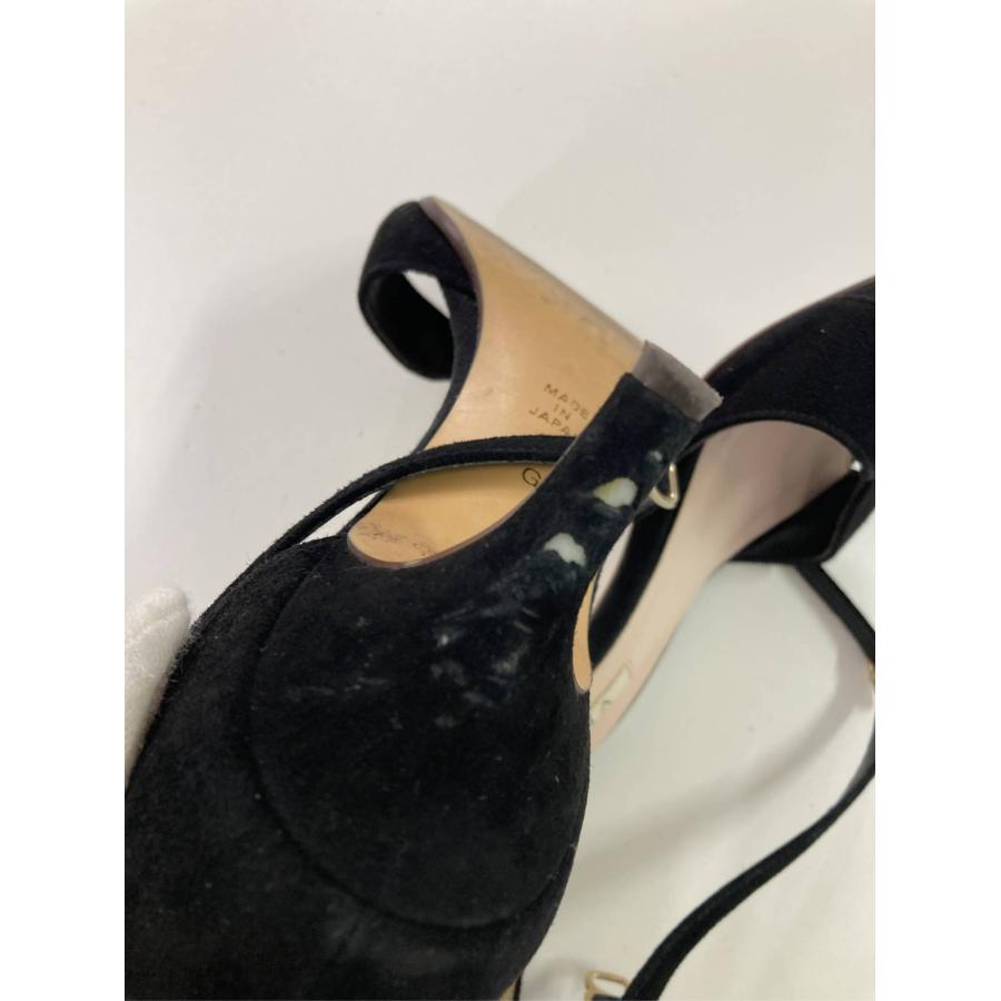 DIANA ダイアナ サンダル 22 ブラック 無地 ピンヒール 5.1〜7cm ストラップあり レディース | DIANA | 08