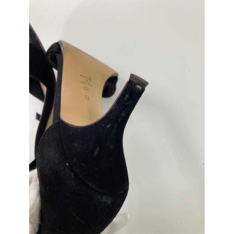 DIANA ダイアナ サンダル 22 ブラック 無地 ピンヒール 5.1〜7cm ストラップあり レディース | DIANA | 09