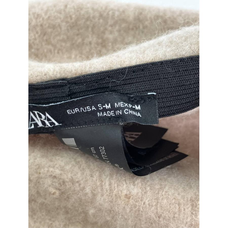 ZARA ザラ ハンチング/ベレー帽 S~M アイボリー ウール・ニット レディース | ZARA | 03