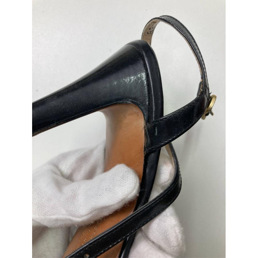 Salvatore Ferragamo サルヴァトーレフェラガモ サンダル ブラック 無地 ピンヒール ストラップあり レースアップ レディース |  | 10