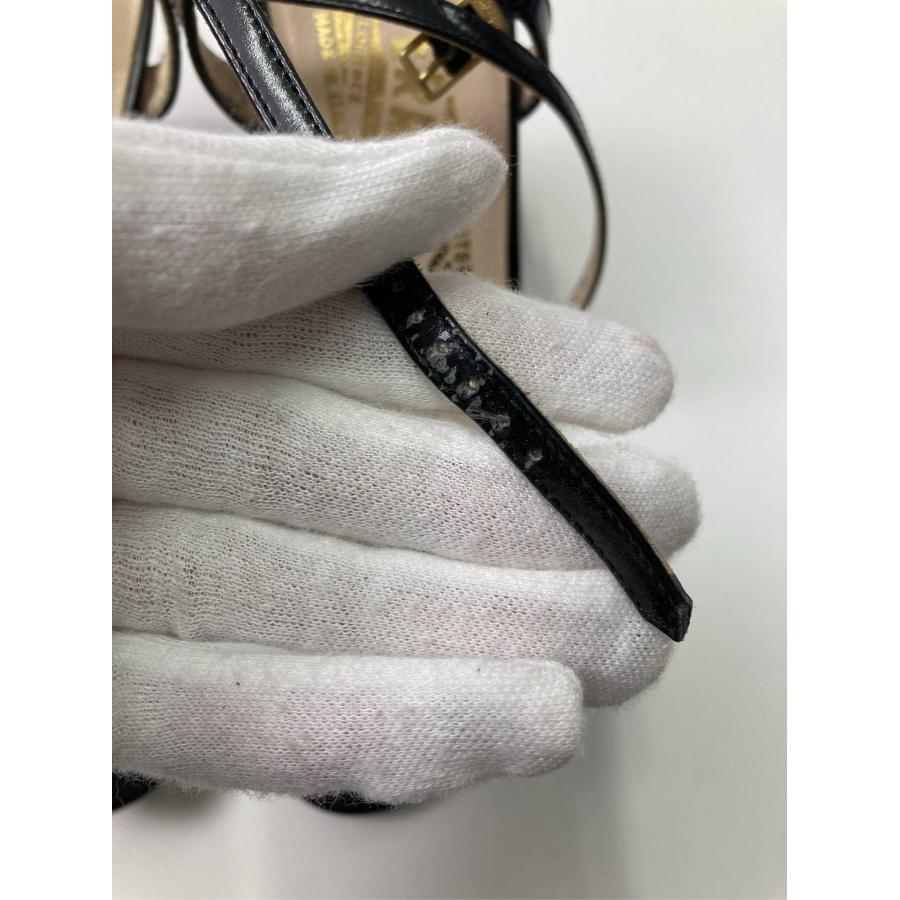 Salvatore Ferragamo サルヴァトーレフェラガモ サンダル ブラック 無地 ピンヒール ストラップあり レースアップ レディース |  | 11