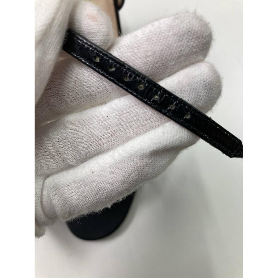Salvatore Ferragamo サルヴァトーレフェラガモ サンダル ブラック 無地 ピンヒール ストラップあり レースアップ レディース |  | 12