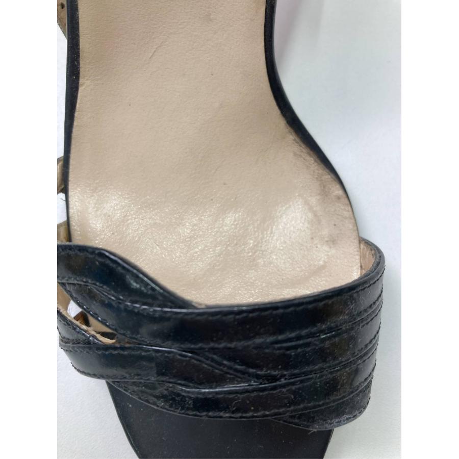 Salvatore Ferragamo サルヴァトーレフェラガモ サンダル ブラック 無地 ピンヒール ストラップあり レースアップ レディース |  | 05