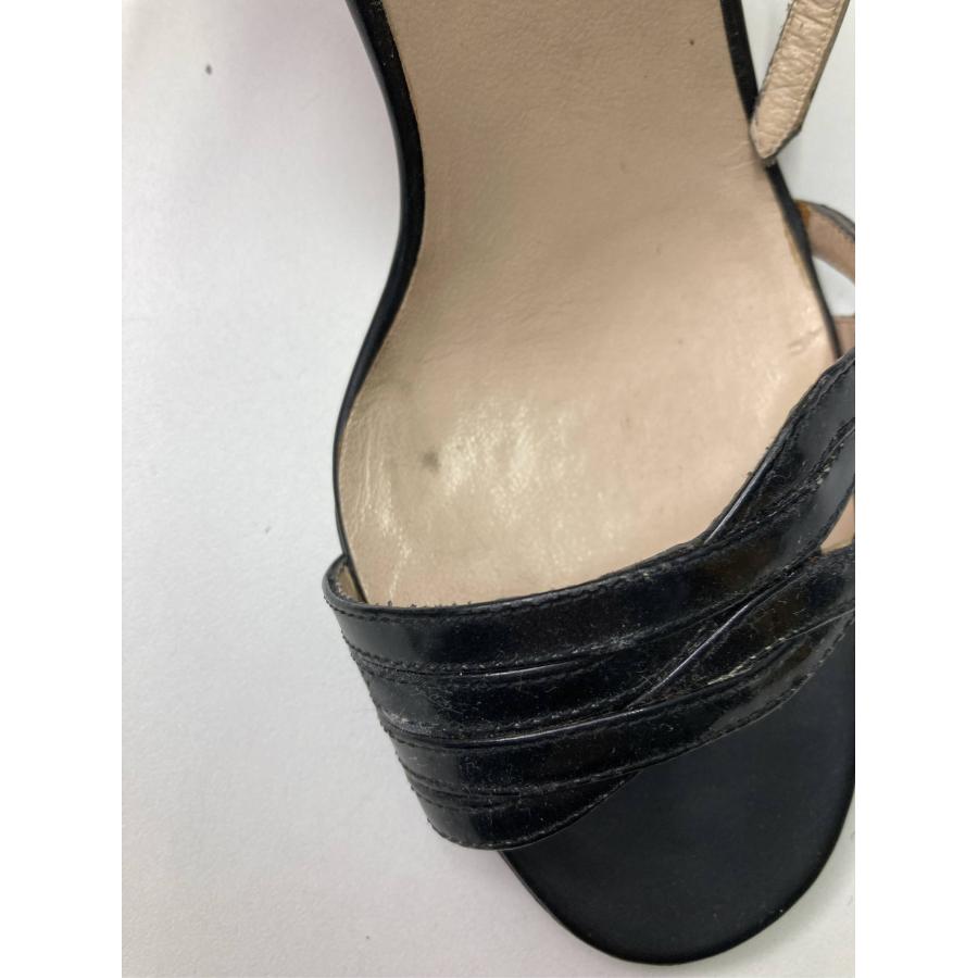 Salvatore Ferragamo サルヴァトーレフェラガモ サンダル ブラック 無地 ピンヒール ストラップあり レースアップ レディース |  | 07