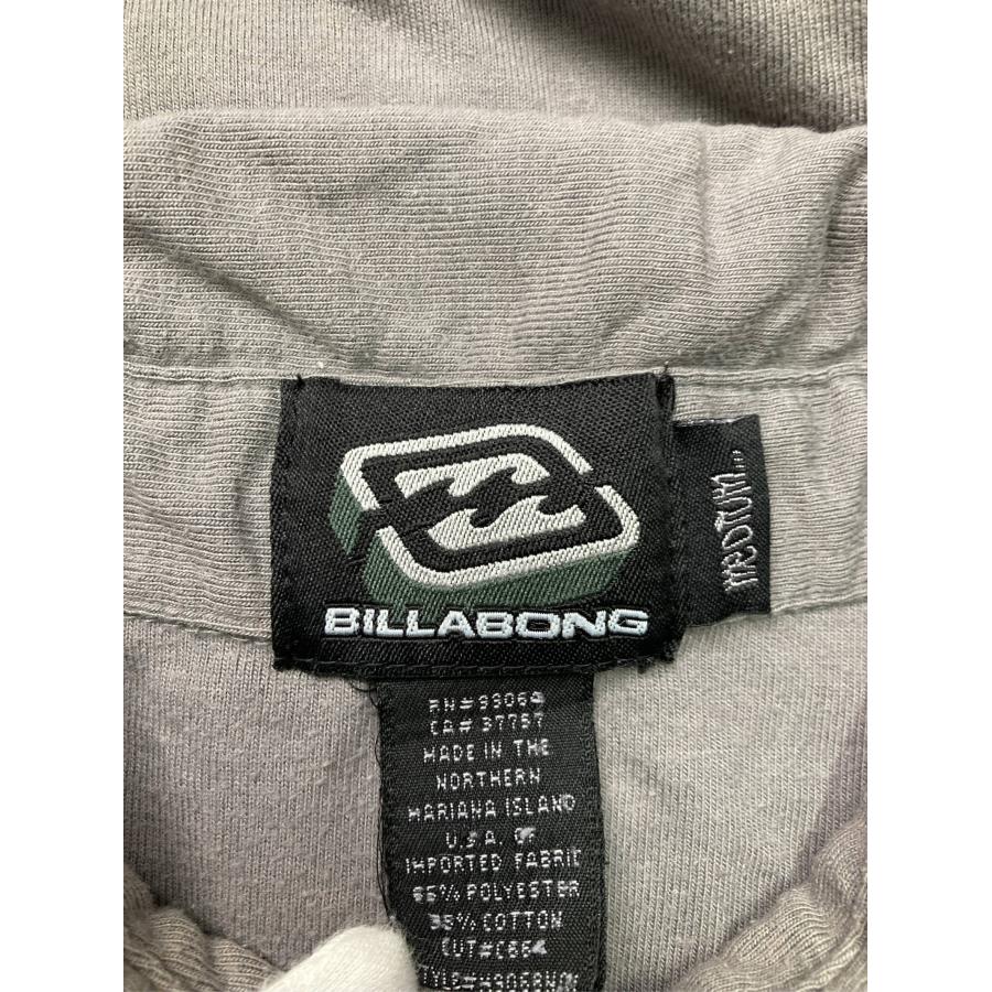 BILLABONG ビラボン ポロシャツ MEDIUM グレー 無地 ボーダー柄 ライン柄 半袖 メンズ | BILLABONG | 02