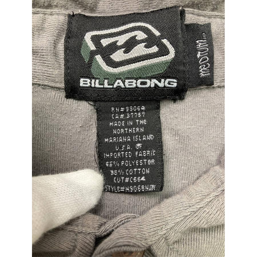 BILLABONG ビラボン ポロシャツ MEDIUM グレー 無地 ボーダー柄 ライン柄 半袖 メンズ | BILLABONG | 03