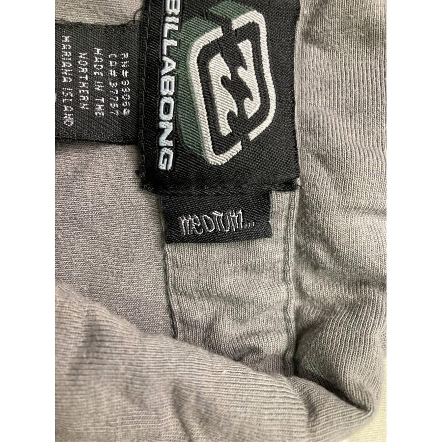 BILLABONG ビラボン ポロシャツ MEDIUM グレー 無地 ボーダー柄 ライン柄 半袖 メンズ | BILLABONG | 04