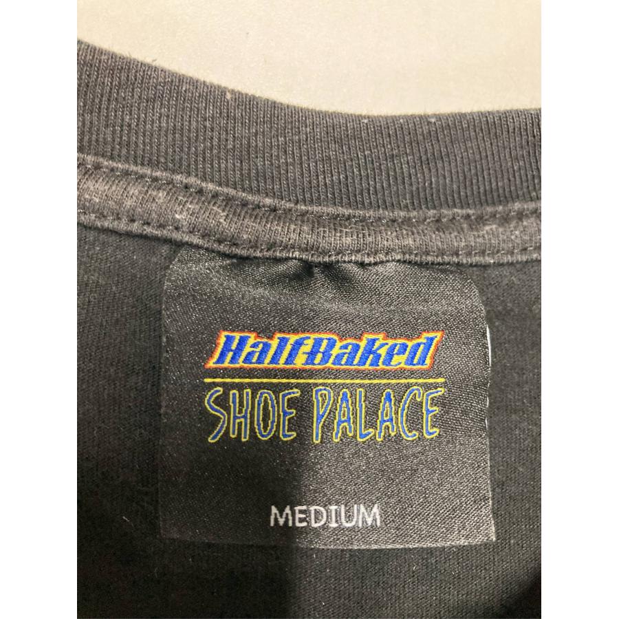 Half Baked Tシャツ/カットソー M ブラック 前面プリント バックプリント ブランドロゴ ミドル丈 半袖 クルーネック(丸首) メンズ |  | 02