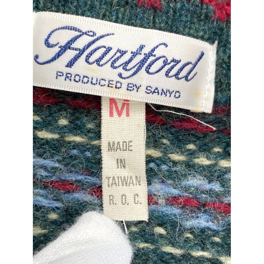 HARTFORD カーディガン/ボレロ M グリーン ニット ボーダー柄 ミドル丈 袖なし レディース |  | 03