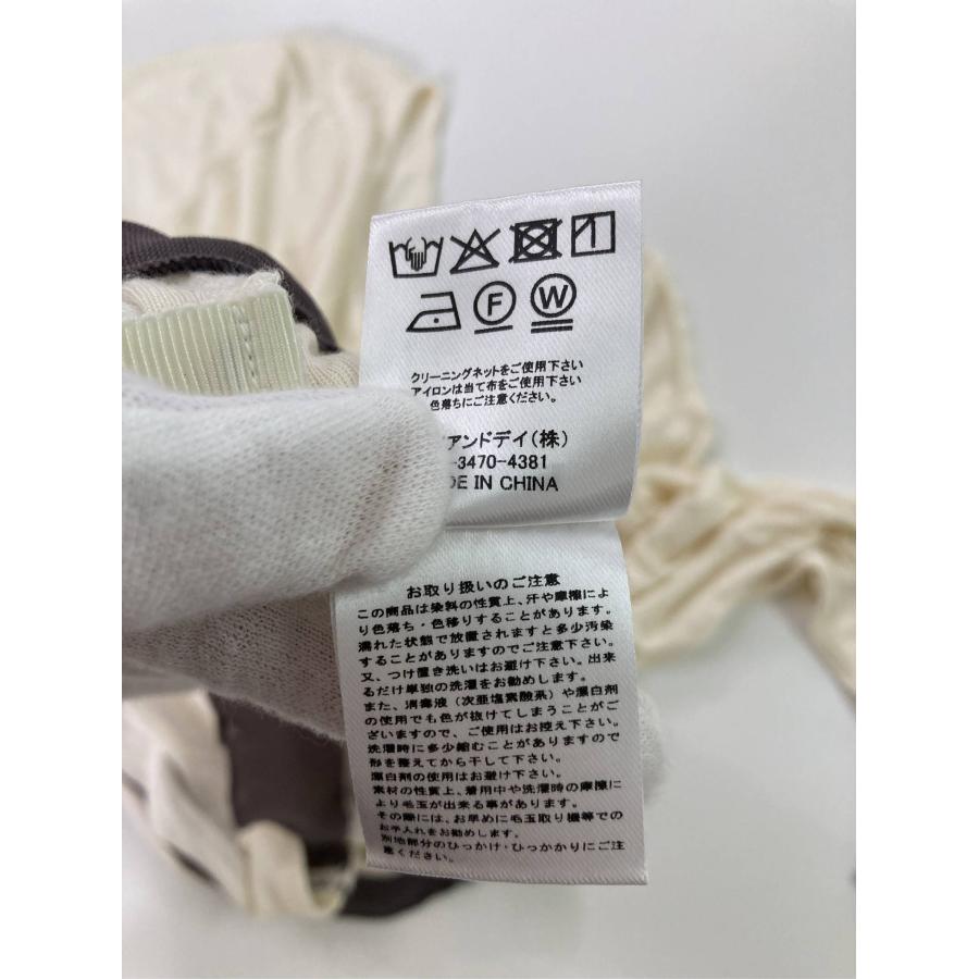 PofE カーディガン/ボレロ F アイボリー ナイロン ニット ライン柄 無地 ショート丈 長袖 レディース |  | 04