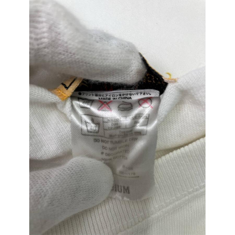 Vanson Tシャツ/カットソー MEDIUM ホワイト 前面プリント ミドル丈 長袖 クルーネック(丸首) メンズ |  | 04