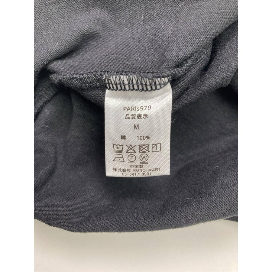 Parts Lab. Tシャツ/カットソー M ブラック 無地 ショート丈 長袖 クルーネック(丸首) レディース | Parts Lab. | 03