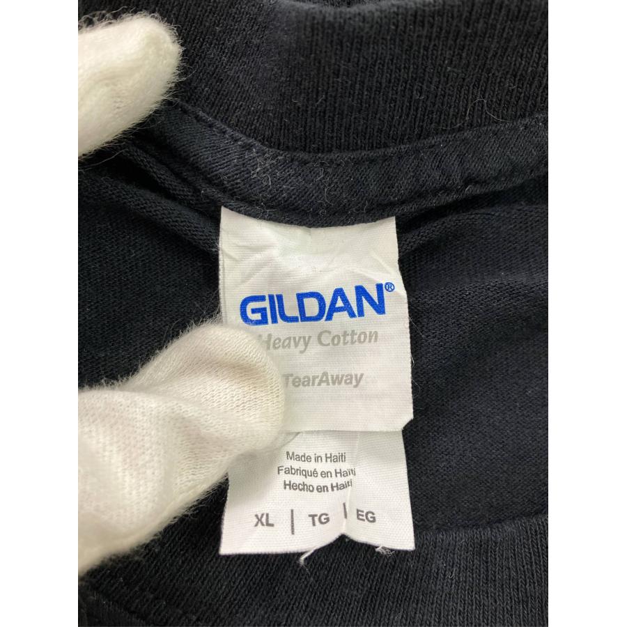 GILDAN ギルダン Tシャツ/カットソー XL ブラック 無地 前面プリント ミドル丈 半袖 クルーネック(丸首) メンズ | GILDAN | 02
