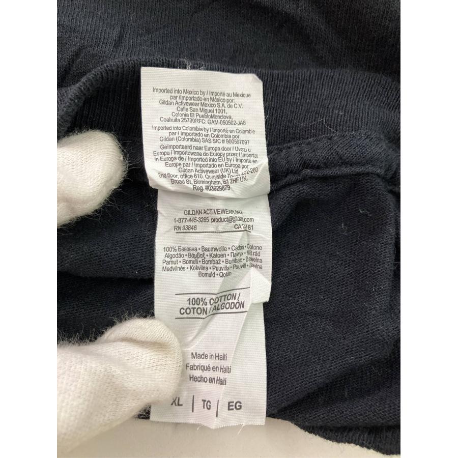 GILDAN ギルダン Tシャツ/カットソー XL ブラック 無地 前面プリント ミドル丈 半袖 クルーネック(丸首) メンズ | GILDAN | 03