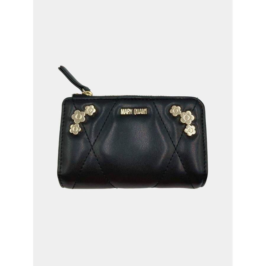 MARY QUANT マリークヮント 財布 ブラック レディース | MARY QUANT