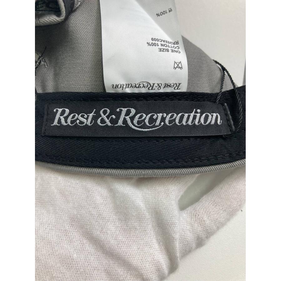 Rest&Recreation レストアンドレクリエーション キャップ ONE SIZE グレー コットン ベースボール メンズ レディース |  | 04