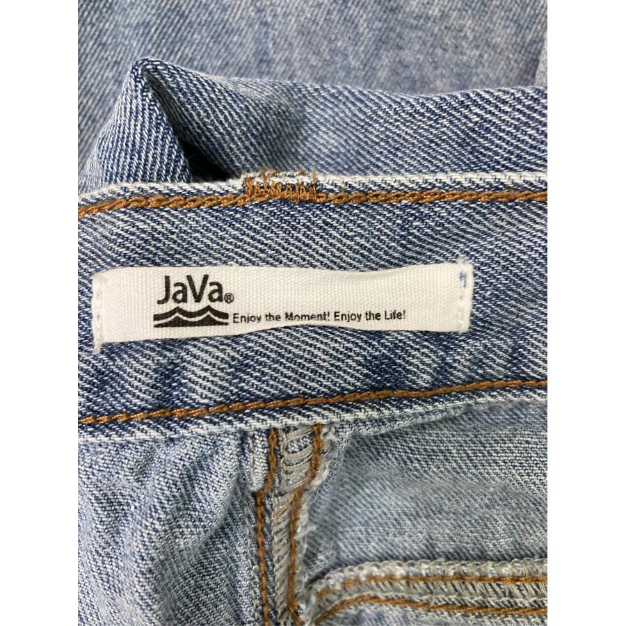 JaVa ジャバ デニムパンツ L ブルー フルレングス 無地 スタンダード ストレート レギュラー ヴィンテージ レディース |  | 03