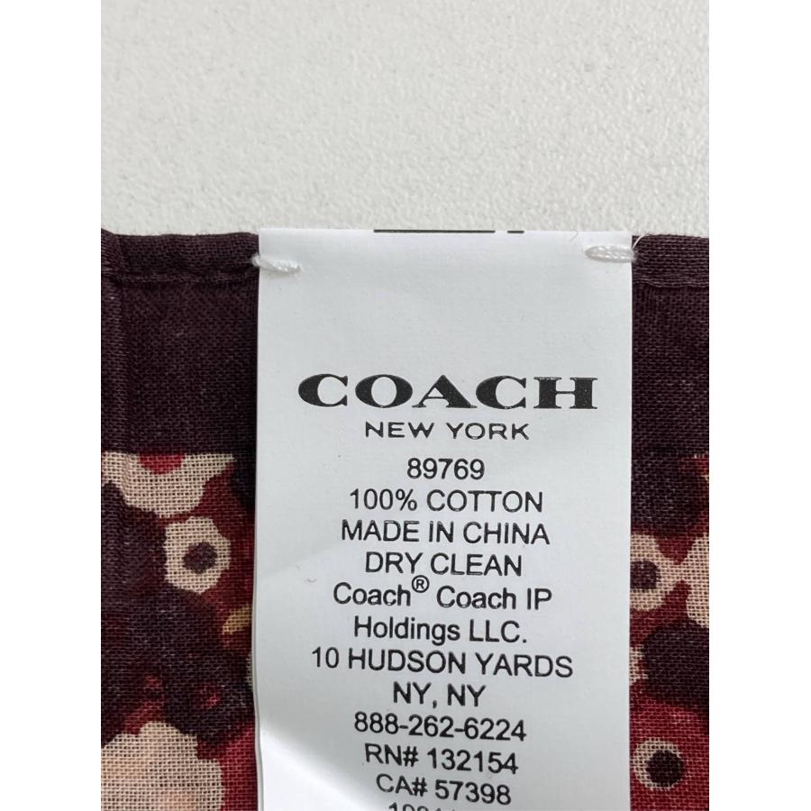 COACH コーチ バンダナ/スカーフ レッド メンズ レディース | COACH | 02