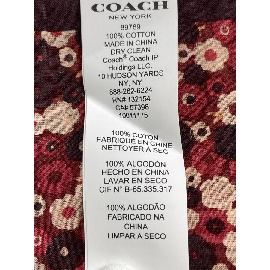 COACH コーチ バンダナ/スカーフ レッド メンズ レディース | COACH | 03