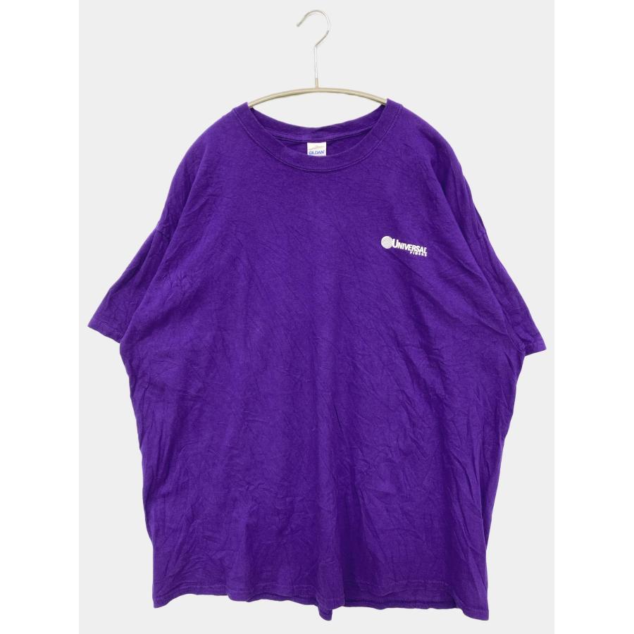 GILDAN ギルダン Tシャツ/カットソー 2XL ネイビー ワンポイント 無地 ミドル丈 半袖 クルーネック(丸首) メンズ | GILDAN