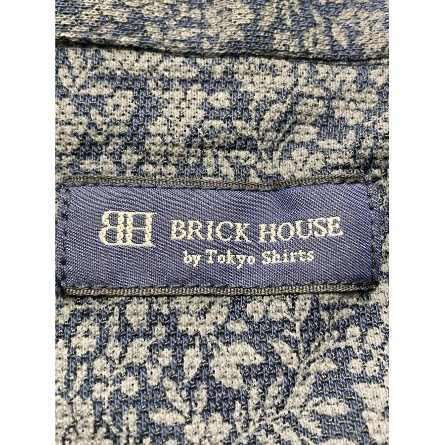 BRICK HOUSE ブリックハウス ポロシャツ M ネイビー 花柄・ボタニカル柄 半袖 メンズ レディース |  | 02