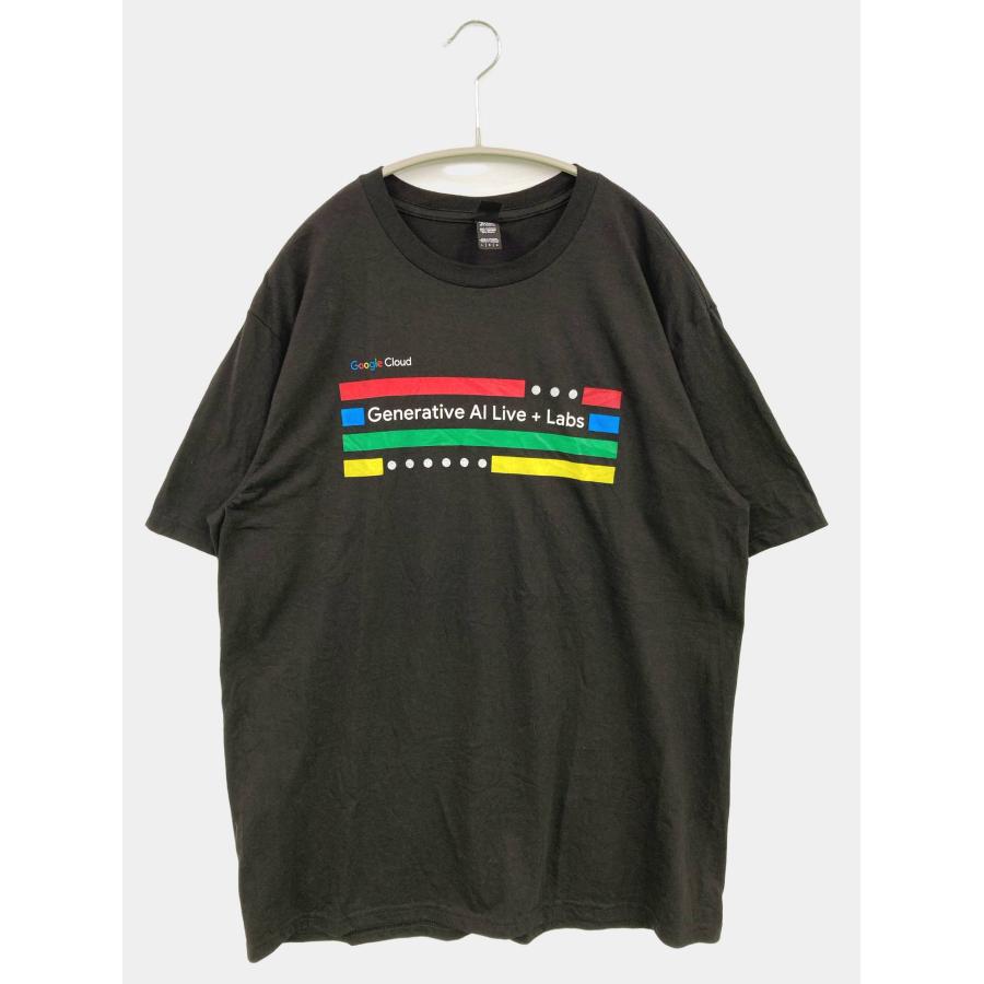 District ディストリクト Tシャツ/カットソー L ブラック 前面プリント バックプリント ミドル丈 半袖 クルーネック(丸首) メンズ | 