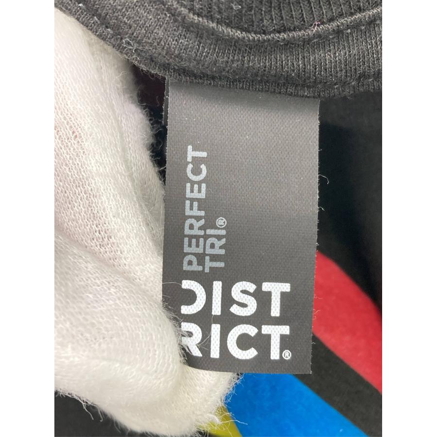 District ディストリクト Tシャツ/カットソー L ブラック 前面プリント バックプリント ミドル丈 半袖 クルーネック(丸首) メンズ |  | 02